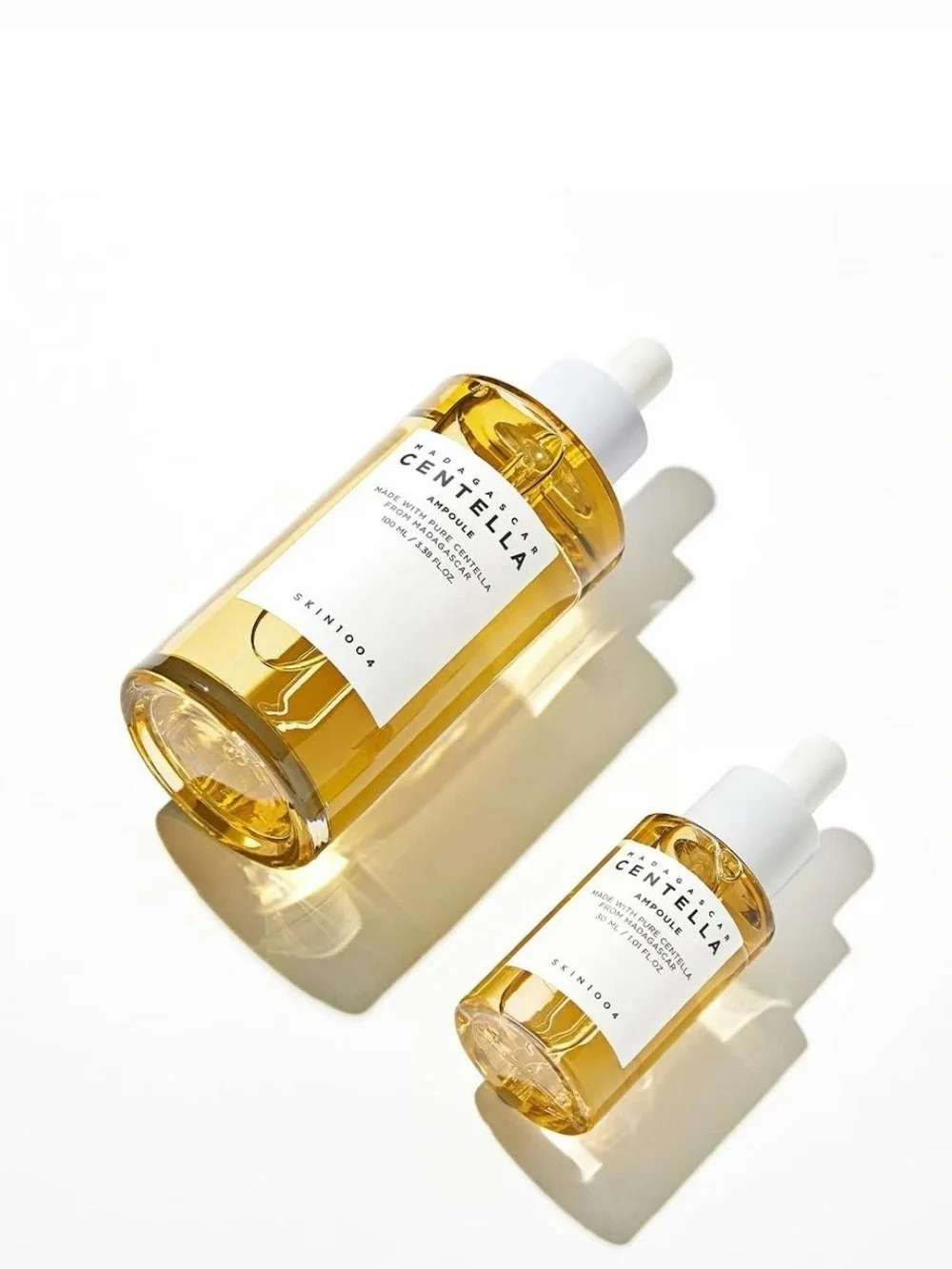 SKIN1004 Madagascar Centella Travel Kit, Toner, Ampoule, Soothing Cream, Clean